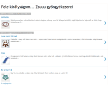 Tablet Screenshot of felekiralysag.blogspot.com