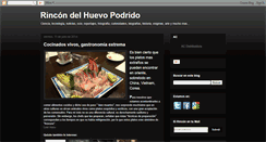 Desktop Screenshot of huevopodrido.blogspot.com