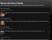 Tablet Screenshot of huevopodrido.blogspot.com