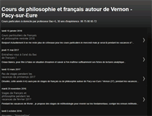 Tablet Screenshot of cours-philo-fr-vernon.blogspot.com