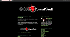 Desktop Screenshot of gonzosmartfruit.blogspot.com