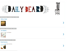 Tablet Screenshot of dailybeardfull.blogspot.com