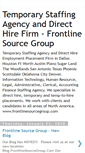 Mobile Screenshot of frontlinesourcegroup.blogspot.com