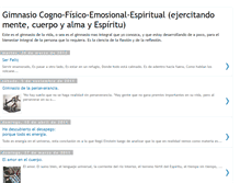 Tablet Screenshot of gimnasiodelavida.blogspot.com