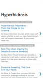 Mobile Screenshot of hyperhidrosisarena.blogspot.com