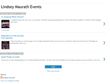 Tablet Screenshot of lindseymaurathevents.blogspot.com
