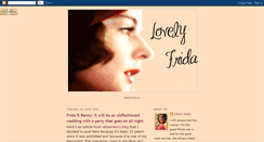Desktop Screenshot of lovelyfridalyngstad.blogspot.com