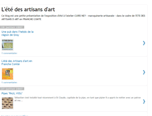 Tablet Screenshot of ete-des-artisans-d-art.blogspot.com