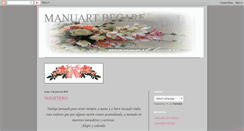 Desktop Screenshot of manuartbecare.blogspot.com