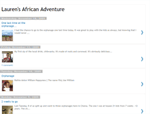 Tablet Screenshot of laurenzambia.blogspot.com