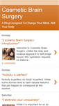 Mobile Screenshot of cosmeticbrainsurgery.blogspot.com