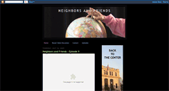 Desktop Screenshot of icsctvneighborsandfriends.blogspot.com
