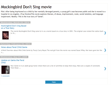 Tablet Screenshot of mockingbirddontsingmovie.blogspot.com