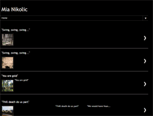 Tablet Screenshot of mianikolic.blogspot.com