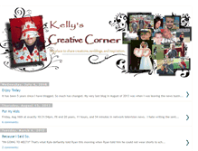 Tablet Screenshot of kellyscreativecorner.blogspot.com