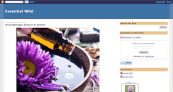 Desktop Screenshot of essentialwild.blogspot.com