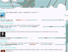 Tablet Screenshot of hayleysoh.blogspot.com