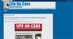 Desktop Screenshot of lifeoncars.blogspot.com