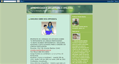 Desktop Screenshot of cursodedislexia.blogspot.com