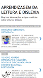 Mobile Screenshot of cursodedislexia.blogspot.com