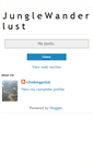 Mobile Screenshot of junglewanderlust.blogspot.com