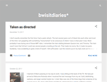 Tablet Screenshot of bwisitdiaries.blogspot.com