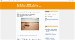 Desktop Screenshot of bankstowntafelibrary.blogspot.com