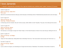 Tablet Screenshot of ilovejamendo.blogspot.com