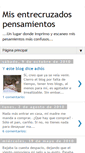 Mobile Screenshot of misentrecruzadospensamientos.blogspot.com