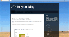Desktop Screenshot of jpindycarthoughts.blogspot.com