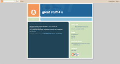 Desktop Screenshot of great-stuff.blogspot.com
