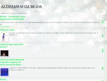Tablet Screenshot of alinhavosdamoda.blogspot.com