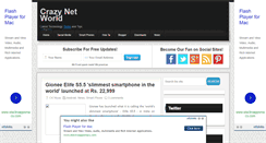 Desktop Screenshot of crazynetworld.blogspot.com