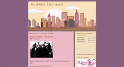 Desktop Screenshot of mujeresbicibles.blogspot.com