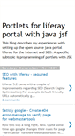 Mobile Screenshot of liferay-portlets.blogspot.com