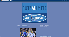 Desktop Screenshot of futsalalimite.blogspot.com