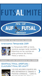 Mobile Screenshot of futsalalimite.blogspot.com