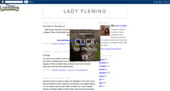 Desktop Screenshot of ladyfleming.blogspot.com