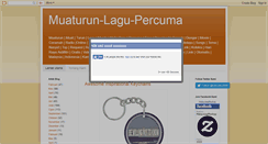 Desktop Screenshot of muaturun-lagu-percuma.blogspot.com