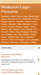 Mobile Screenshot of muaturun-lagu-percuma.blogspot.com
