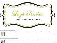 Tablet Screenshot of leighrenkenphotography.blogspot.com