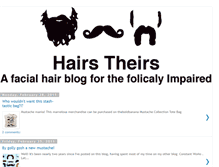 Tablet Screenshot of hairstheirs.blogspot.com