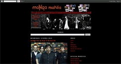 Desktop Screenshot of manga-mania-web.blogspot.com