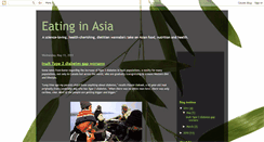 Desktop Screenshot of eatinginasia.blogspot.com