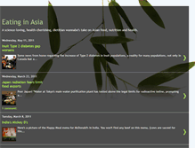 Tablet Screenshot of eatinginasia.blogspot.com