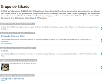Tablet Screenshot of grupodesabado.blogspot.com