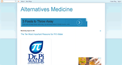 Desktop Screenshot of alevars-alternativemedicine.blogspot.com