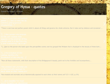 Tablet Screenshot of gregoryofnyssaquotes.blogspot.com