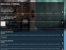Tablet Screenshot of biologiacopaval.blogspot.com