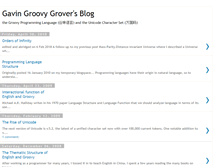 Tablet Screenshot of gavingrover.blogspot.com